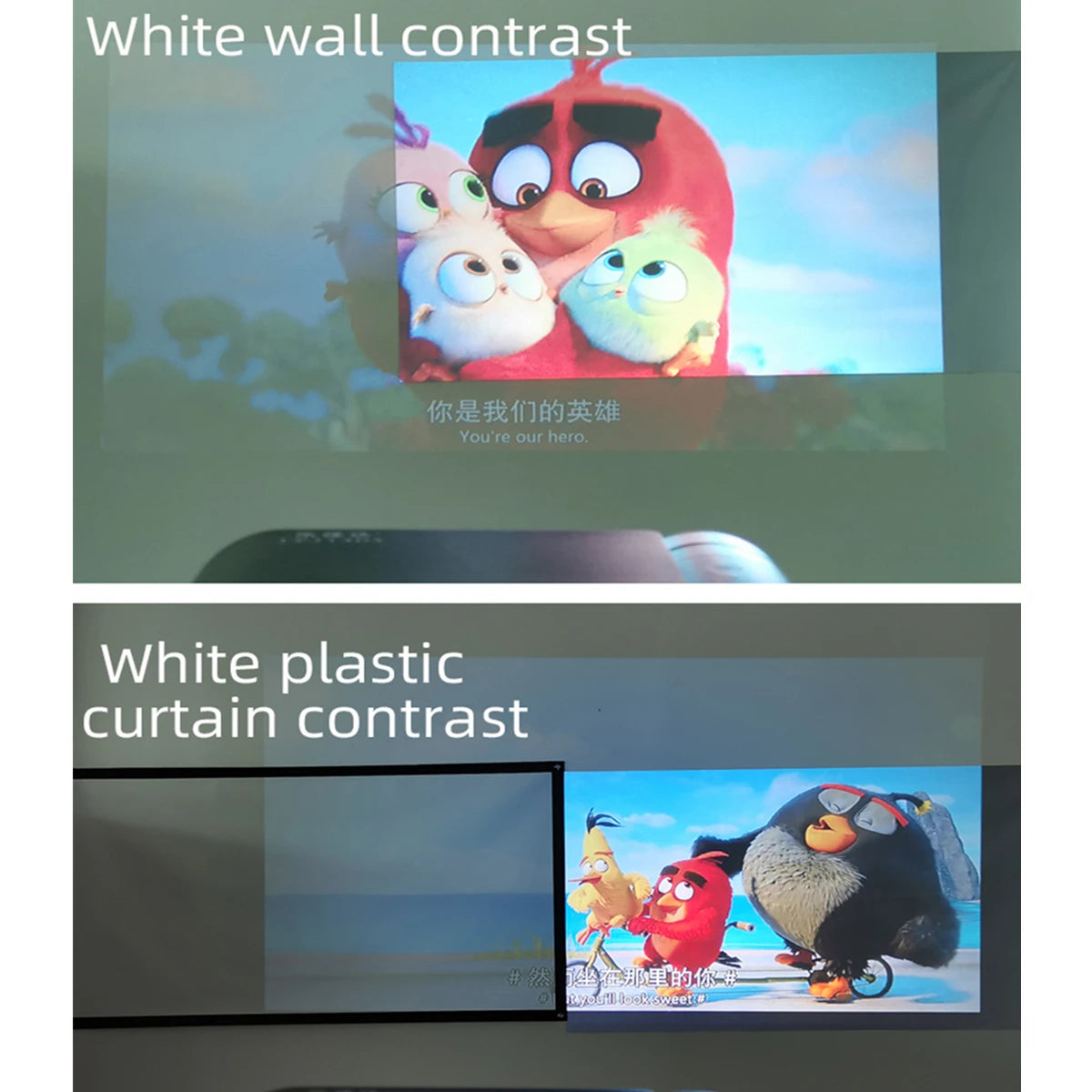 Lunra™ - Anti Reflective Projection Screen