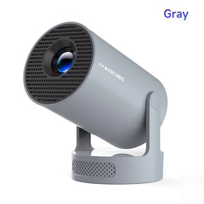 Projector Android 11 4K 1280*720P HY300 Pro + Dual Wifi 290ANSI 180°Flexible BT5.0 Cinema Outdoor Portable Projector
